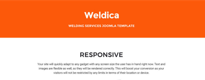 Weldica - Template Joomla Layanan Pengelasan - Fitur Gambar 1