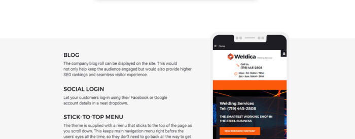 Weldica - Template Joomla Layanan Pengelasan - Fitur Gambar 4