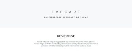 Evecat - Template OpenCart Toko Serbaguna Fashion yang Menakjubkan - Fitur Gambar 1