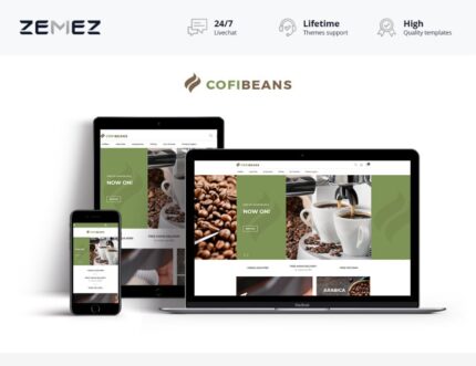 CofiBeans - Tema AMP Coffee Shop Magento - Fitur Gambar 1