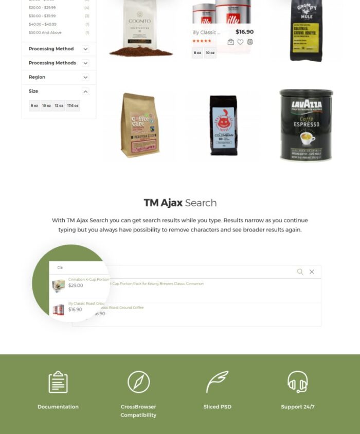 CofiBeans - Tema AMP Coffee Shop Magento - Fitur Gambar 7