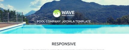 Wave - Template Joomla Perusahaan Rekayasa Kolam Renang Mewah - Fitur Gambar 1