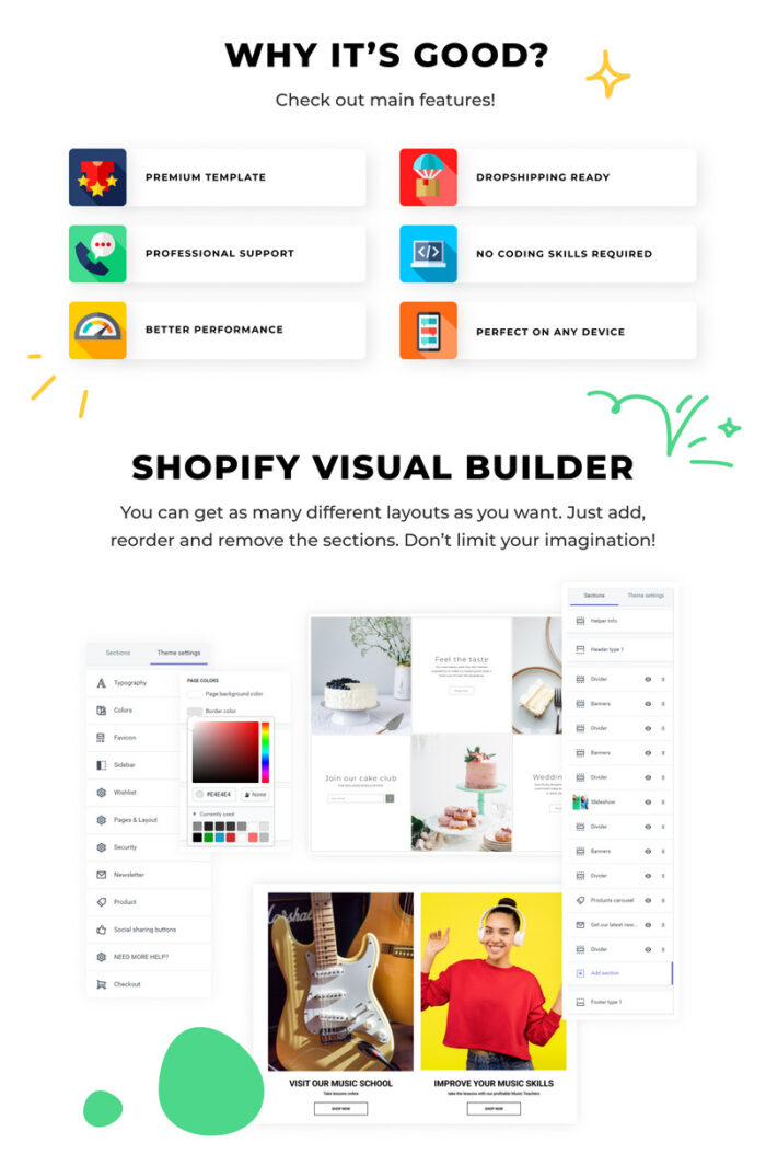 Joy Box - Tema Shopify Berbagian Kreatif Serba Ada - Fitur Gambar 3