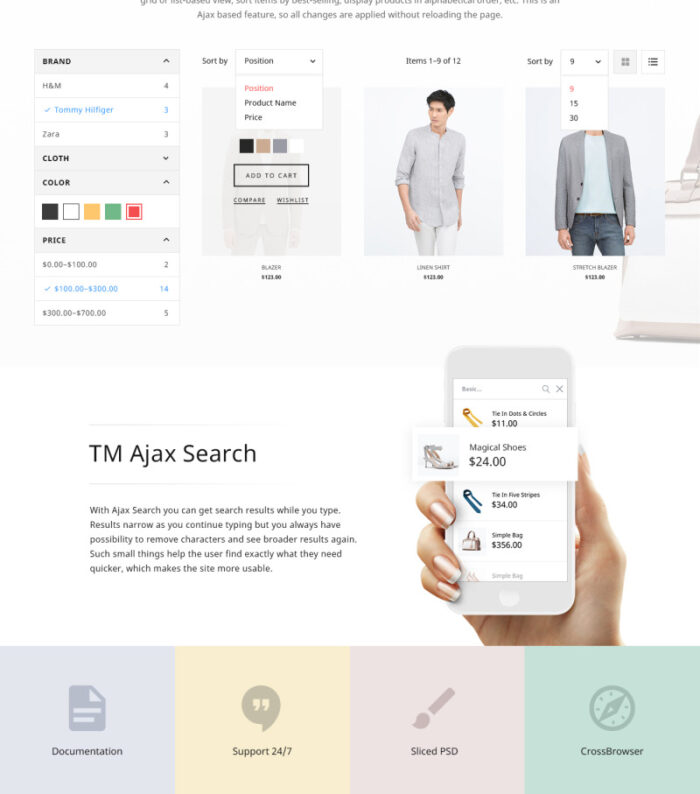 CharmChara - Tema Magento Toko Mode - Fitur Gambar 7