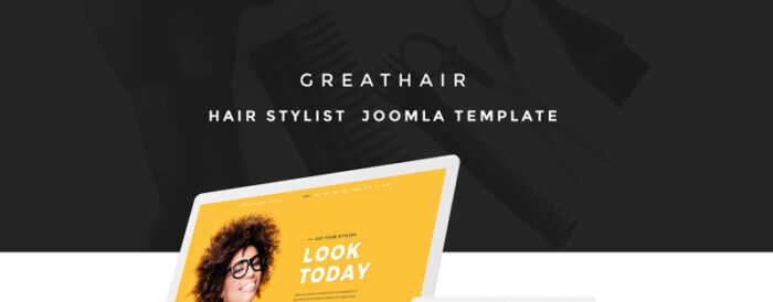 Greathair - Template Joomla Penata Rambut Mewah - Fitur Gambar 1