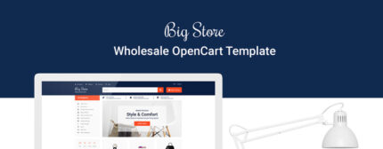 Toko Besar - Template OpenCart Toko Online Grosir Elegan - Fitur Gambar 1