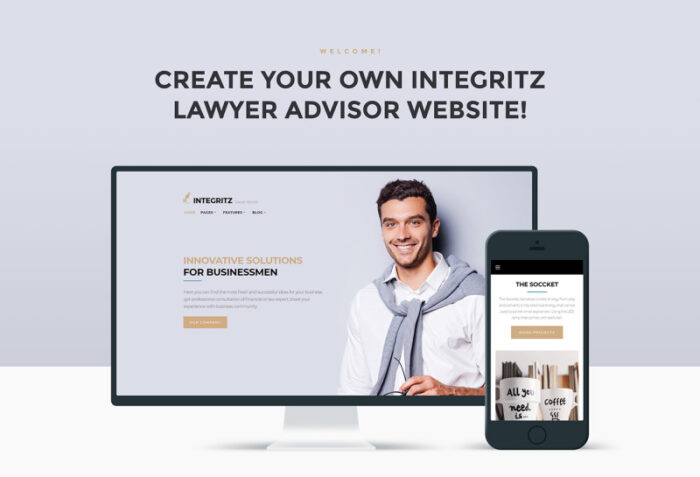 Integritz - Tema WordPress Elementor Firma Hukum Responsif - Fitur Gambar 1