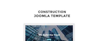 CreadoCreate - Template Joomla Bersih untuk Perusahaan Konstruksi - Fitur Gambar 1