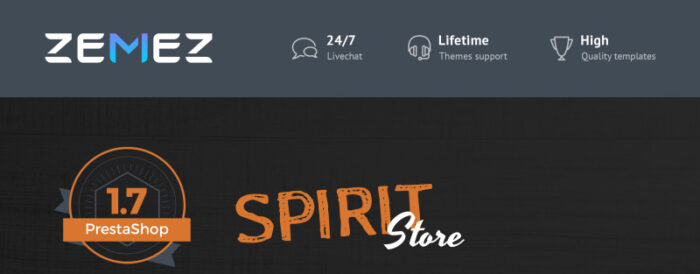 Spirit - Tema PrestaShop Toko Minuman Keras - Fitur Gambar 1