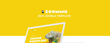 Zoomie - Template Joomla Kebun Binatang Satwa Liar - Fitur Gambar 1