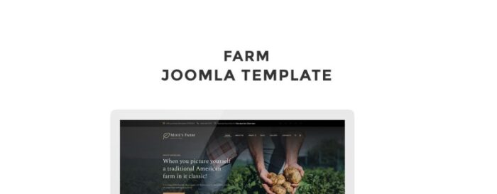 Mike's Farm - Template Joomla Sederhana yang Responsif terhadap Makanan - Fitur Gambar 1