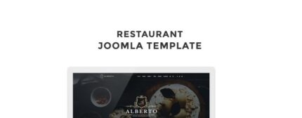 Alberto - Template Joomla Responsif Restoran Berkelas - Fitur Gambar 1