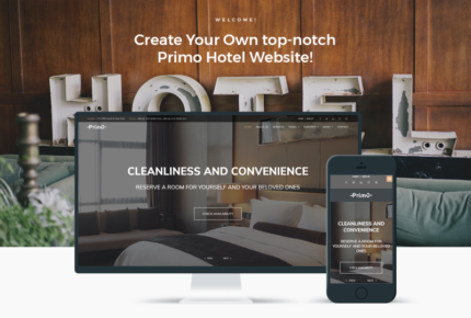 Primo - Tema WordPress Elementor Hotel - Fitur Gambar 1