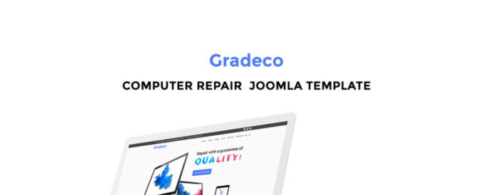 Gradeco - Template Joomla Perbaikan Komputer - Fitur Gambar 1