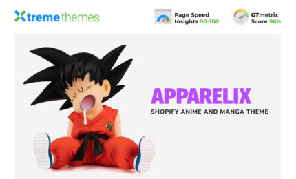 Apparelix - Tema Shopify Toko Anime dan Manga - Fitur Gambar 1