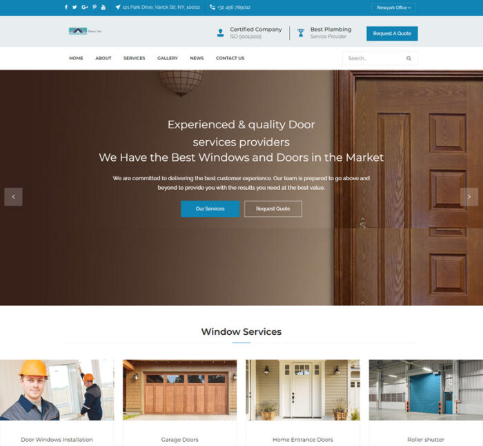 Template HTML Layanan Pintu Jendela - Fitur Gambar 1