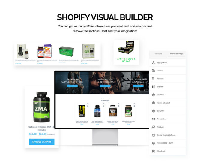 Body Builder - Tema Shopify Nutrisi Olahraga - Fitur Gambar 3