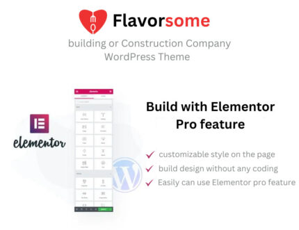 Flavorsome - Tema WordPress Restoran - Fitur Gambar 1