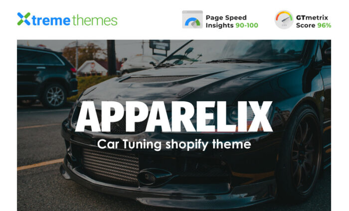 Tema Shopify Apparelix Car Tuning Shop - Fitur Gambar 1