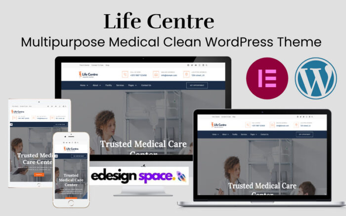 Life Centre - Tema WordPress Perawatan Kesehatan & Medis Serbaguna - Fitur Gambar 1