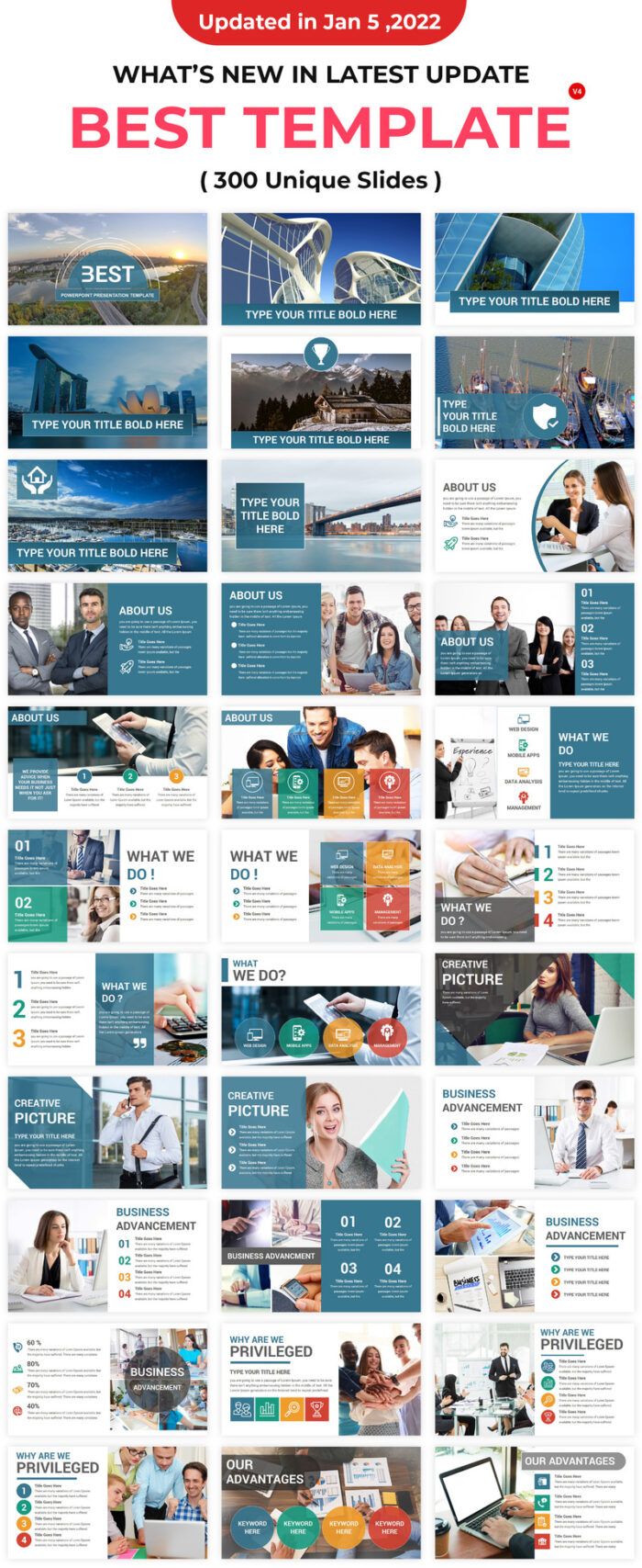 Template PowerPoint Paket Bisnis - Fitur Gambar 19