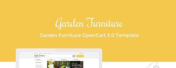 Perabotan Taman - Template OpenCart Perabotan Taman & Kantor - Fitur Gambar 1