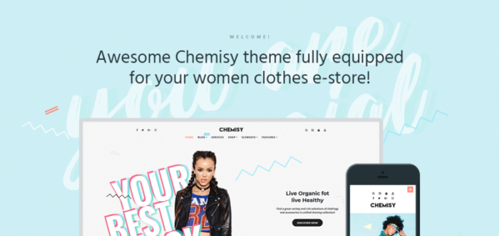 Chemisy - Tema Pakaian Elementor WooCommerce - Fitur Gambar 1