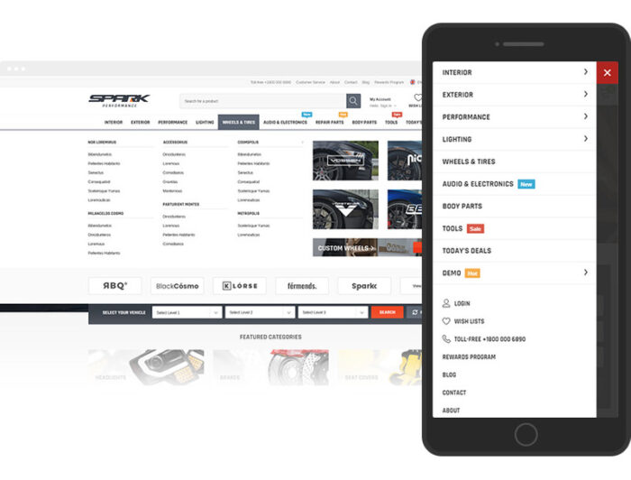 SPARK – Tema Bagian Shopify Otomotif Mobil & Suku Cadang Mobil OS 2.0 - Fitur Gambar 4