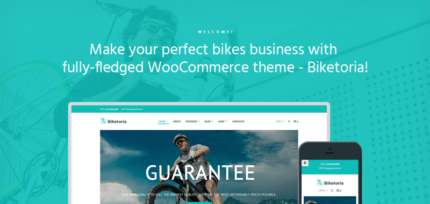 Biketoria- Tema WooCommerce Elementor Toko Sepeda - Fitur Gambar 1