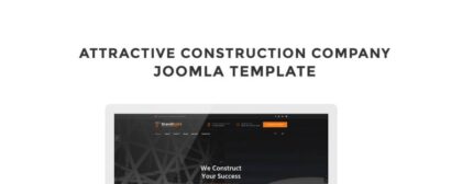 GrandBuild - Template Joomla Flat Profesional Perusahaan Konstruksi - Fitur Gambar 1