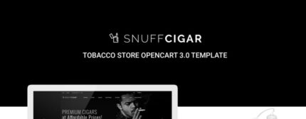 SnuffCigar - Template OpenCart Toko Cerutu Online Elegan - Fitur Gambar 1