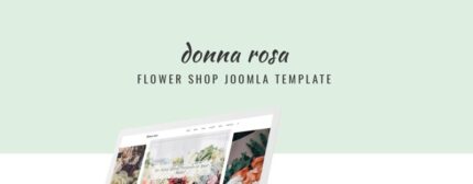 Donna Rosa - Template Joomla Agensi Florist Canggih - Fitur Gambar 1