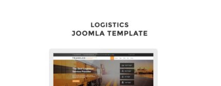 Translog - Template Joomla Logistik - Fitur Gambar 1