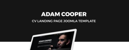 Adam Cooper - Template Joomla Pendaratan Portofolio Fotografer - Fitur Gambar 1