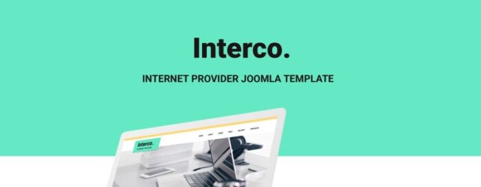 Template Joomla Penyedia Internet Interco - Fitur Gambar 1