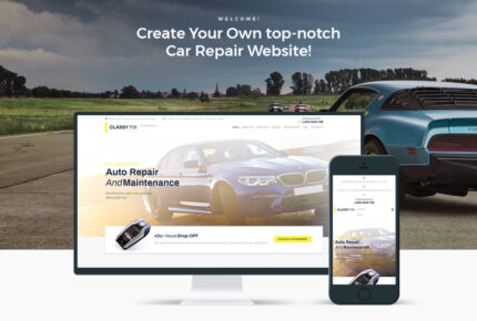 Classy Fix - Tema WordPress Elementor Perbaikan Mobil - Fitur Gambar 1