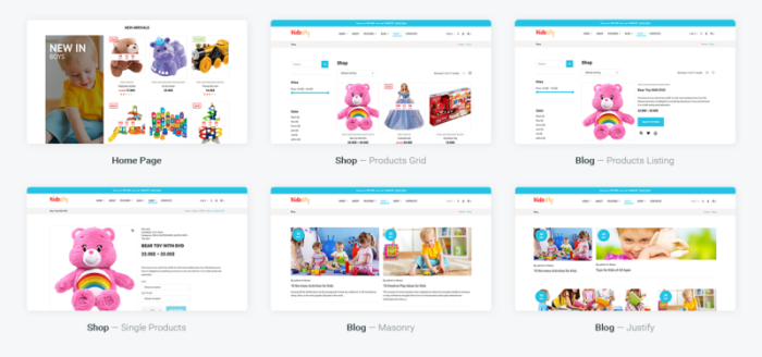 Kidz City - Tema Elementor WooCommerce Toko Anak-anak - Fitur Gambar 3