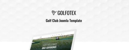 GOLFTEX - Templat Joomla Klub Golf Modern - Gambar Fitur 1