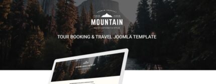 Template Joomla Wisata Gunung - Fitur Gambar 1