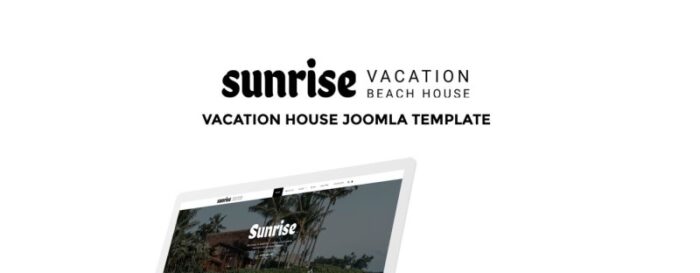 Template Joomla Sunrise - Rumah Liburan - Fitur Gambar 1