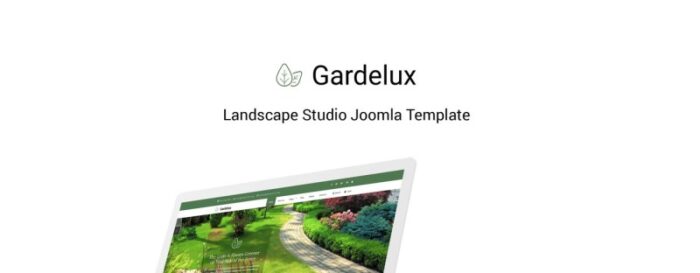 Gardelux - Template Joomla Landscape Studio - Fitur Gambar 1