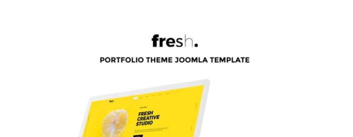 Template Joomla Portofolio Kreatif Segar - Fitur Gambar 1