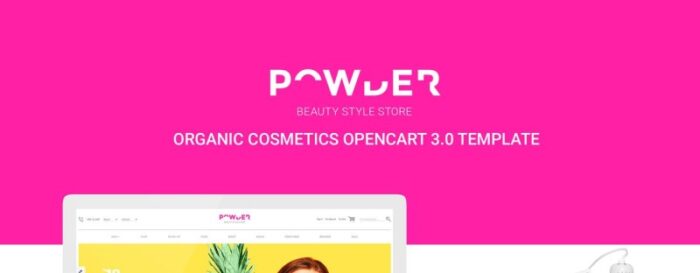 Bubuk - Template OpenCart Toko Kecantikan - Fitur Gambar 1