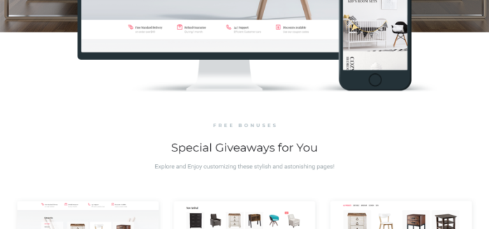 Terranova - Tema Interior Elementor WooCommerce - Fitur Gambar 2