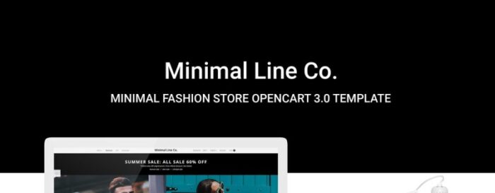 Minimal Line Co - Style Template Toko Online OpenCart - Fitur Gambar 1