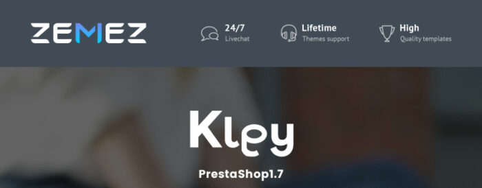 Tema PrestaShop Toko Kacamata Hitam Kley - Fitur Gambar 1