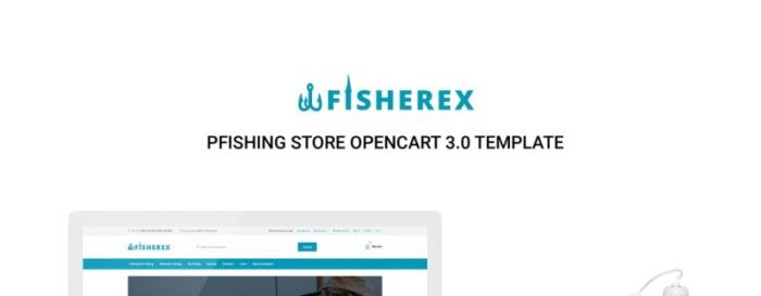 Fisherex - Template OpenCart Toko Alat Pancing - Fitur Gambar 1