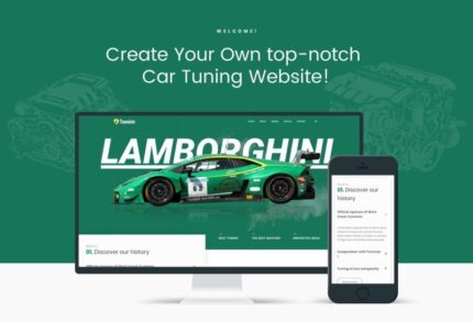 Tunnim - Tema WordPress Elementor Penyetelan Mobil - Fitur Gambar 1