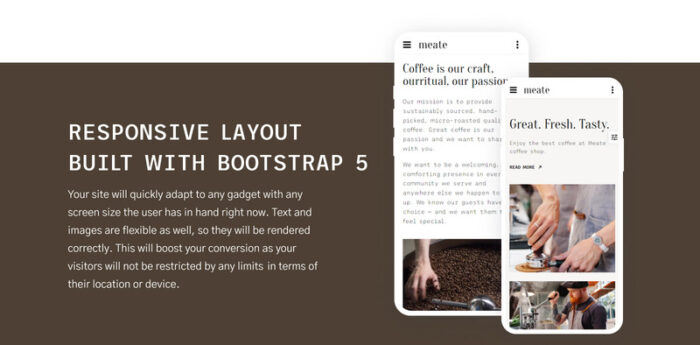 Meate - Template Situs Web HTML5 Kedai Kopi - Fitur Gambar 8