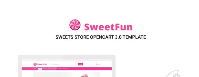 SweetFun - Template OpenCart Toko Online Permen Minimalis - Fitur Gambar 1